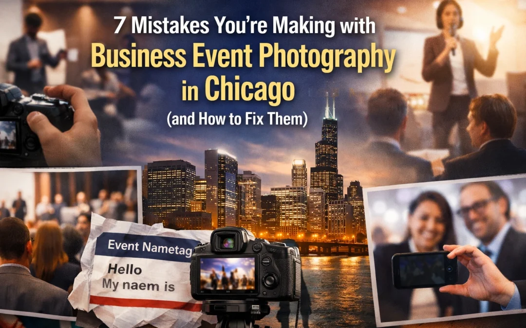 7 Mistakes You’re Making with Business Event Photography in Chicago (and How to Fix Them)