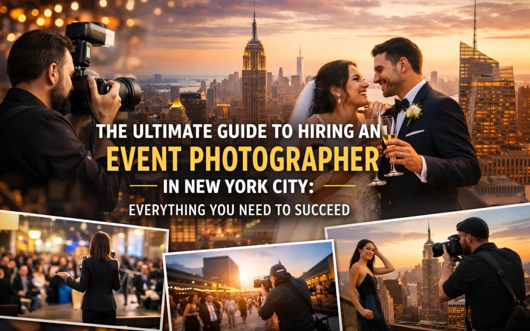The Ultimate Guide to Hiring an Event Photographer in New York City: Everything You Need to Succeed