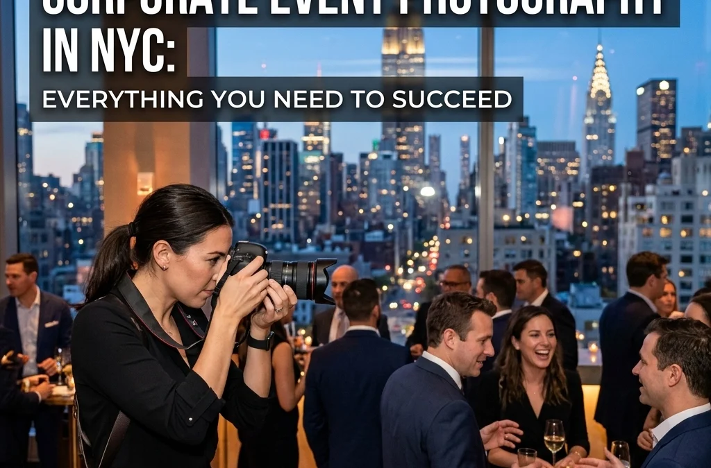 The Ultimate Guide to Corporate Event Photography in NYC: Everything You Need to Succeed