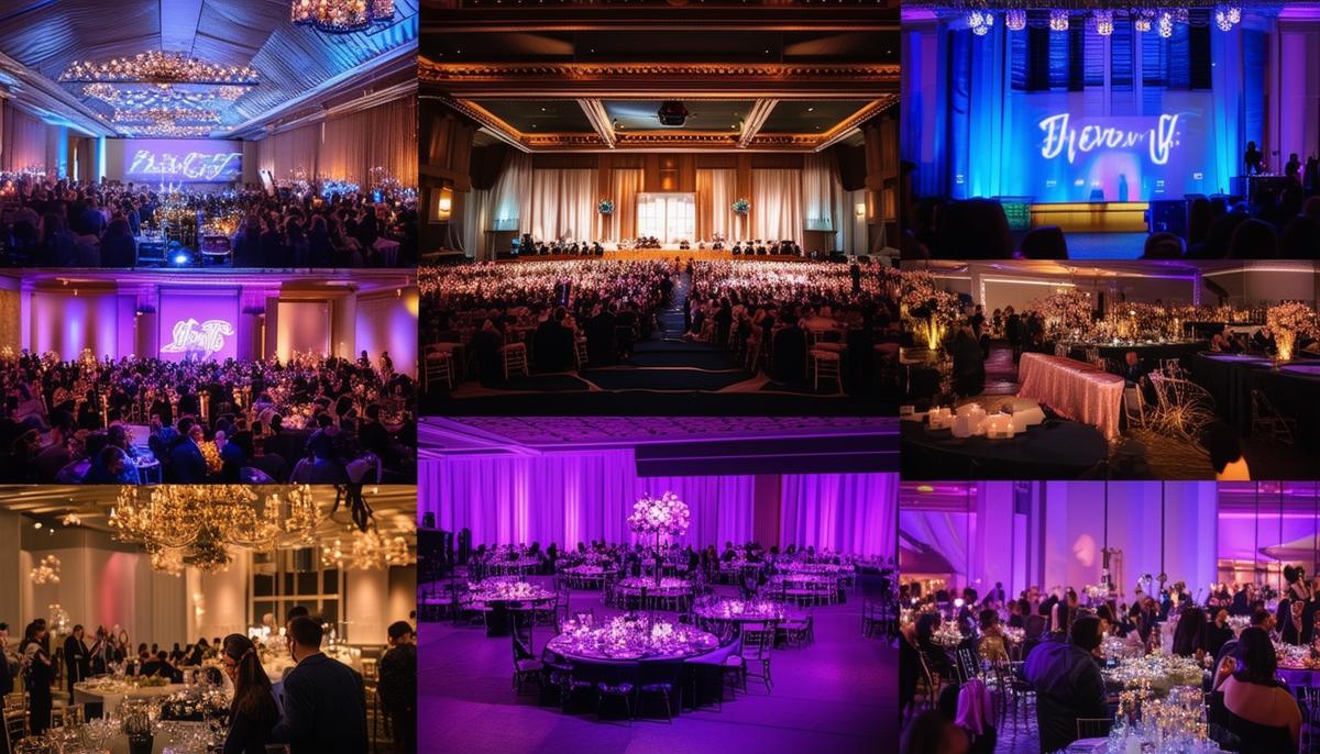 A collage highlighting the key benefits of hiring a professional event photographer in San Francisco, including their experience, technical skills, and ability to capture a comprehensive visual narrative of the event.