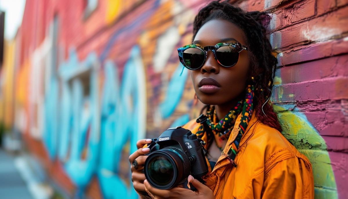 A vibrant representation of Boston's creative photography scene with diverse photographers and models