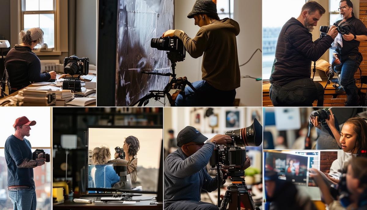 boston photographers collage