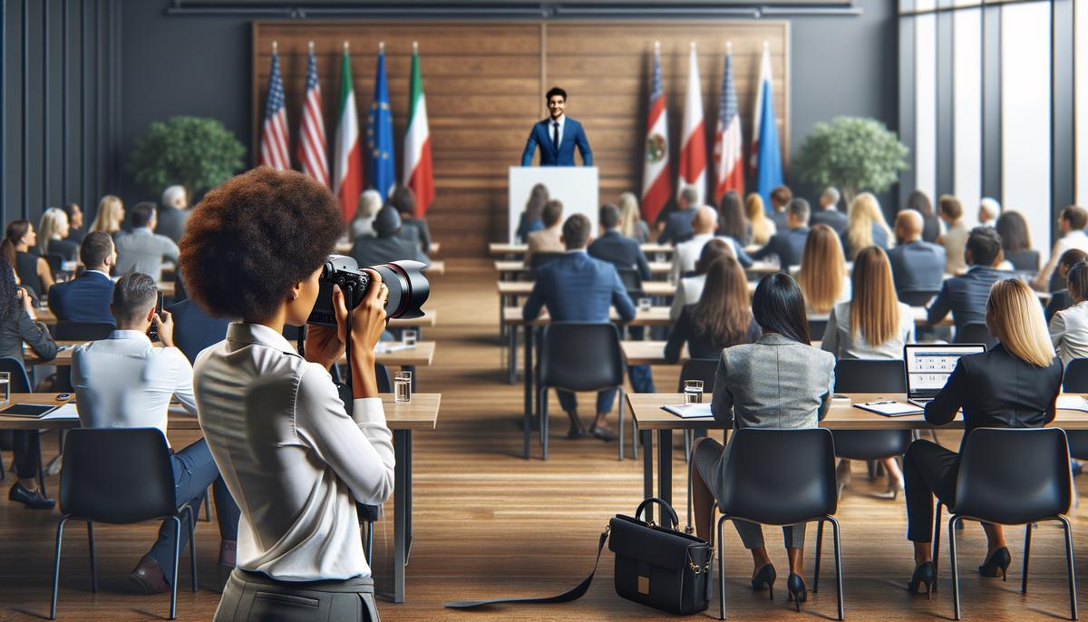 capturing essence of corporate training photography