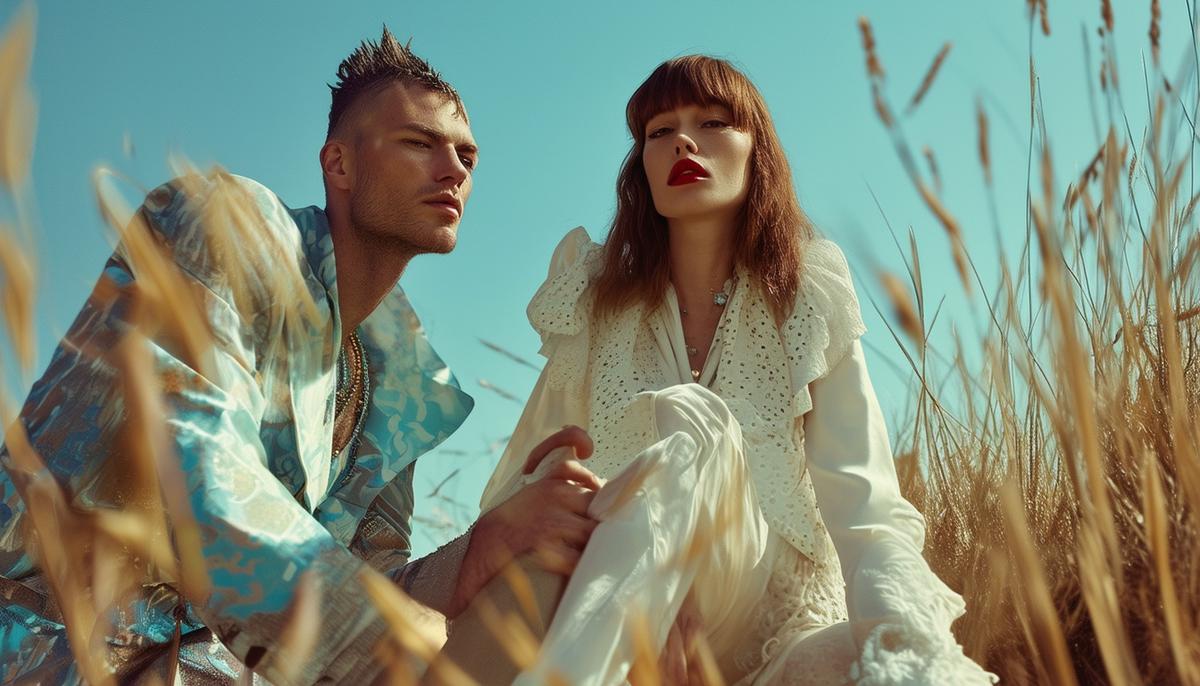 A collaborative fashion photo shoot featuring Joe Dammel, Suzanne from Hi Hi Creative, and Susanne Huber working together