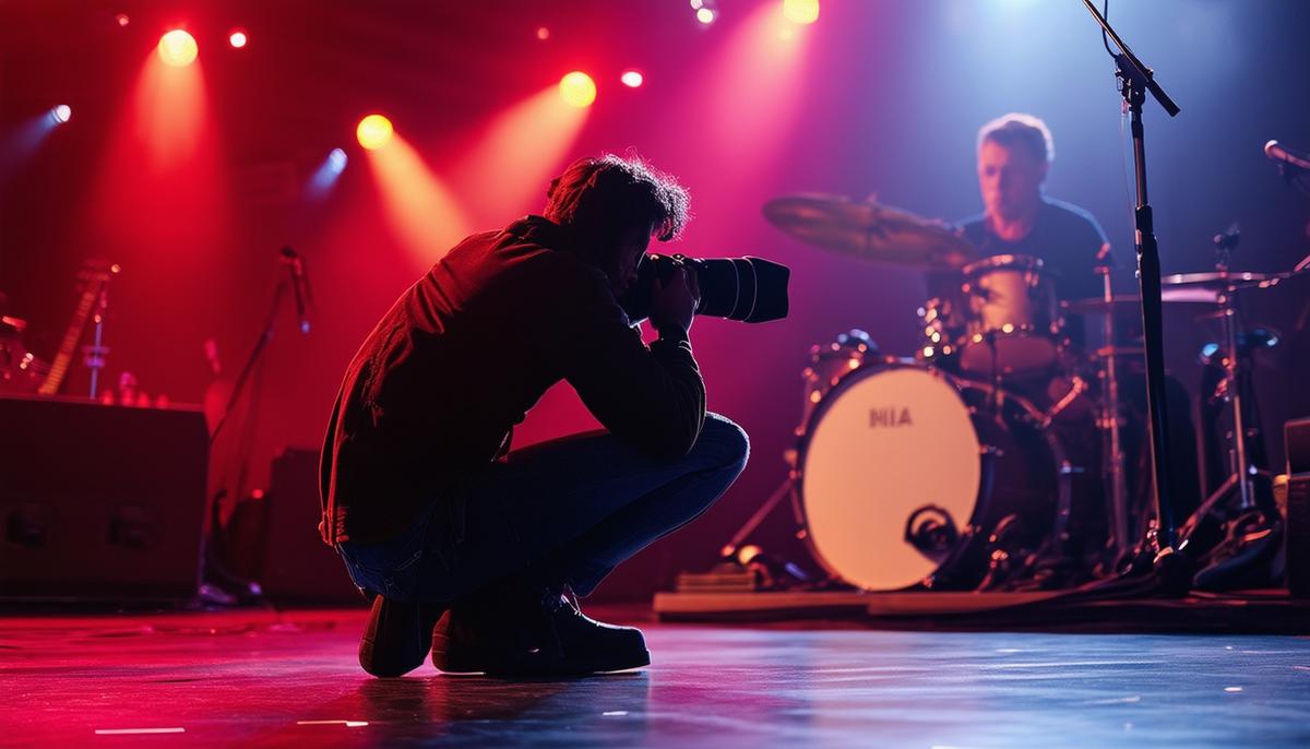 concert photographer capturing moment