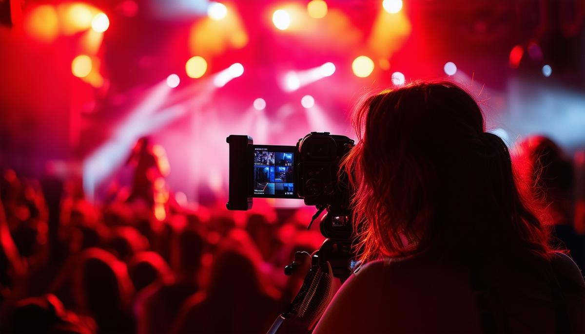 concert photographer in action 3