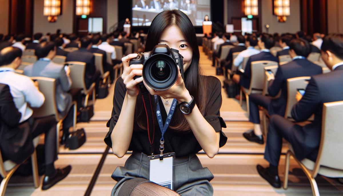 conference photographer capturing event essence