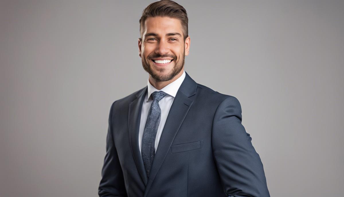 confident professional headshot