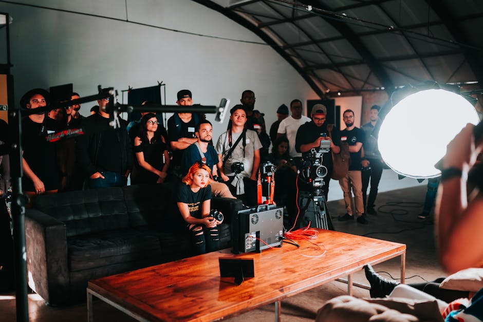 A stylish presentation of corporate event photography packages and pricing