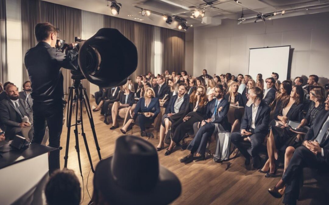 Mastering Corporate Press Conference Photography
