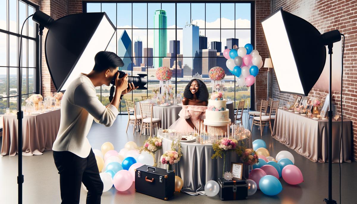 dallas birthday photoshoot location