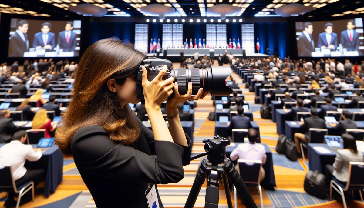 dallas event photographer in action