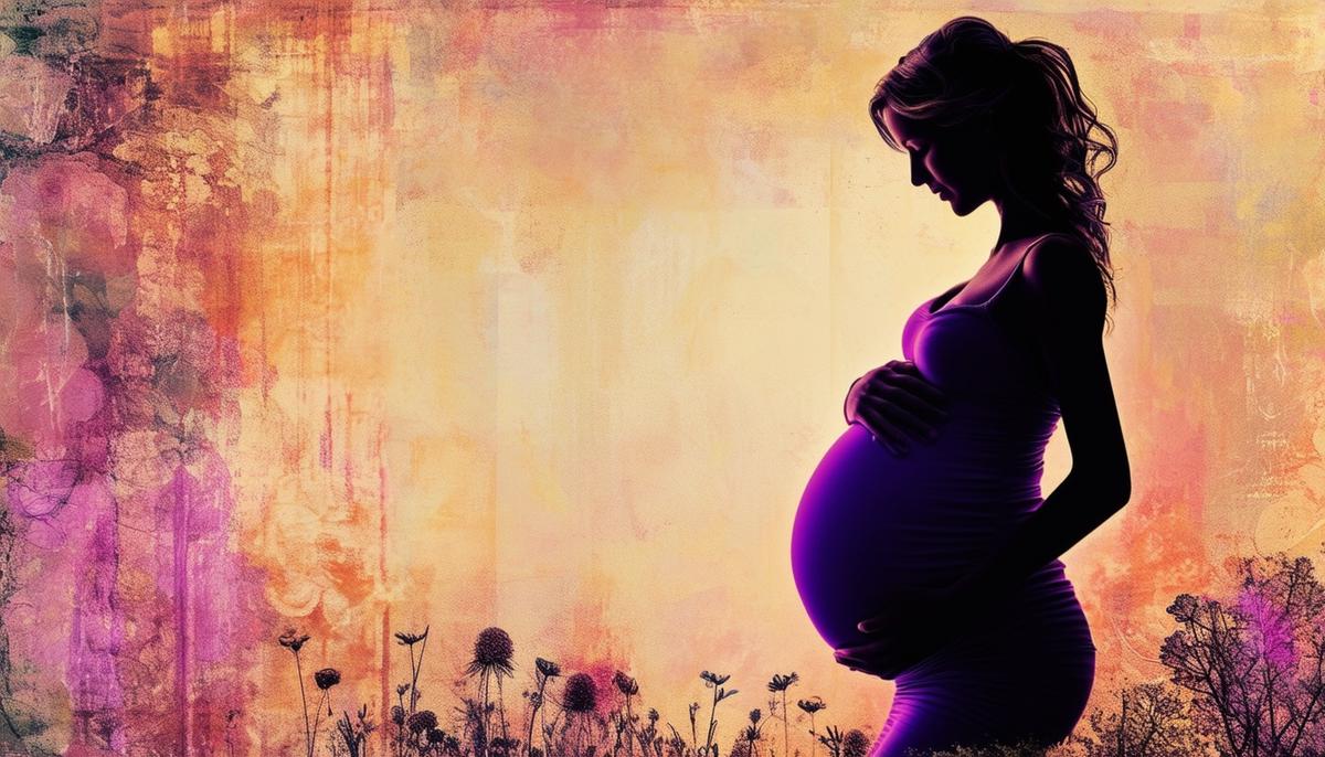 Danielle photographing an expectant mother in an artistic maternity pose