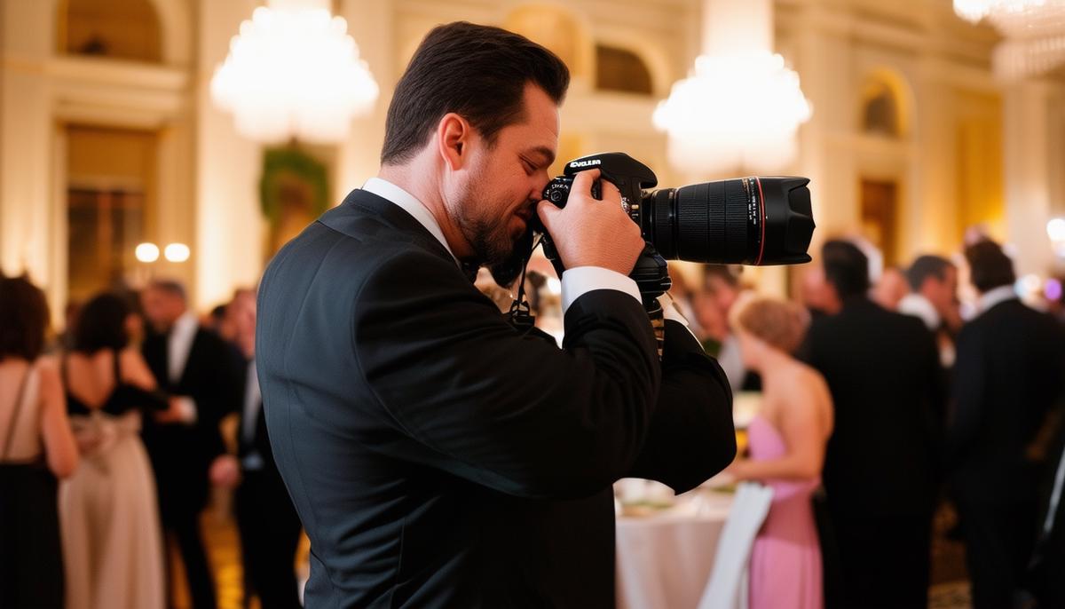 dc gala photographer in action
