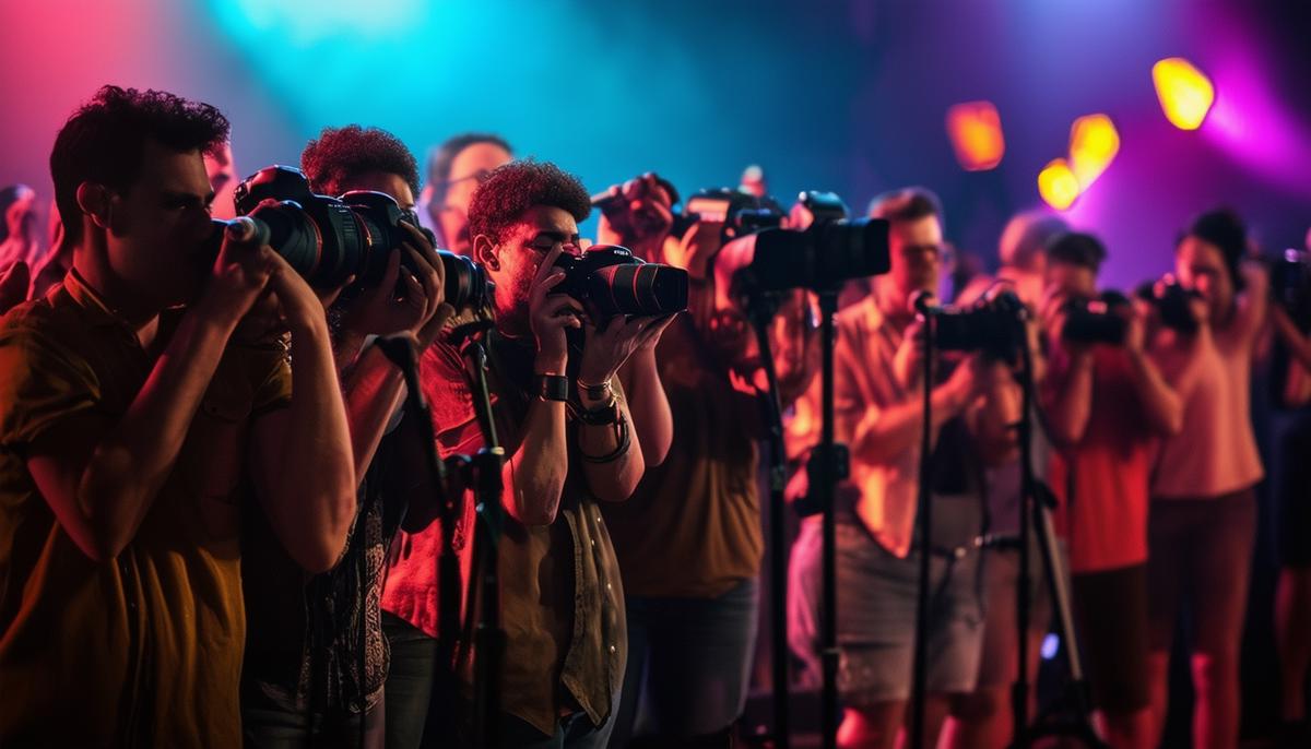 diverse concert photographers