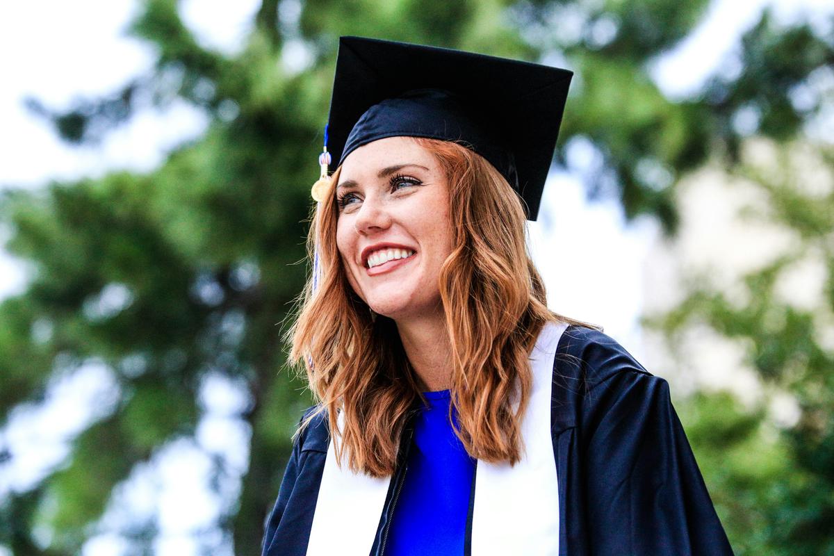 A collage of diverse graduation photographers in Minneapolis showcasing their work