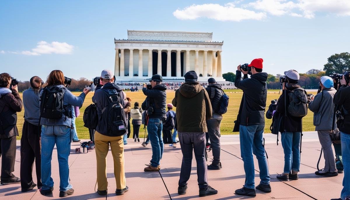 diverse photographers lincoln memorial