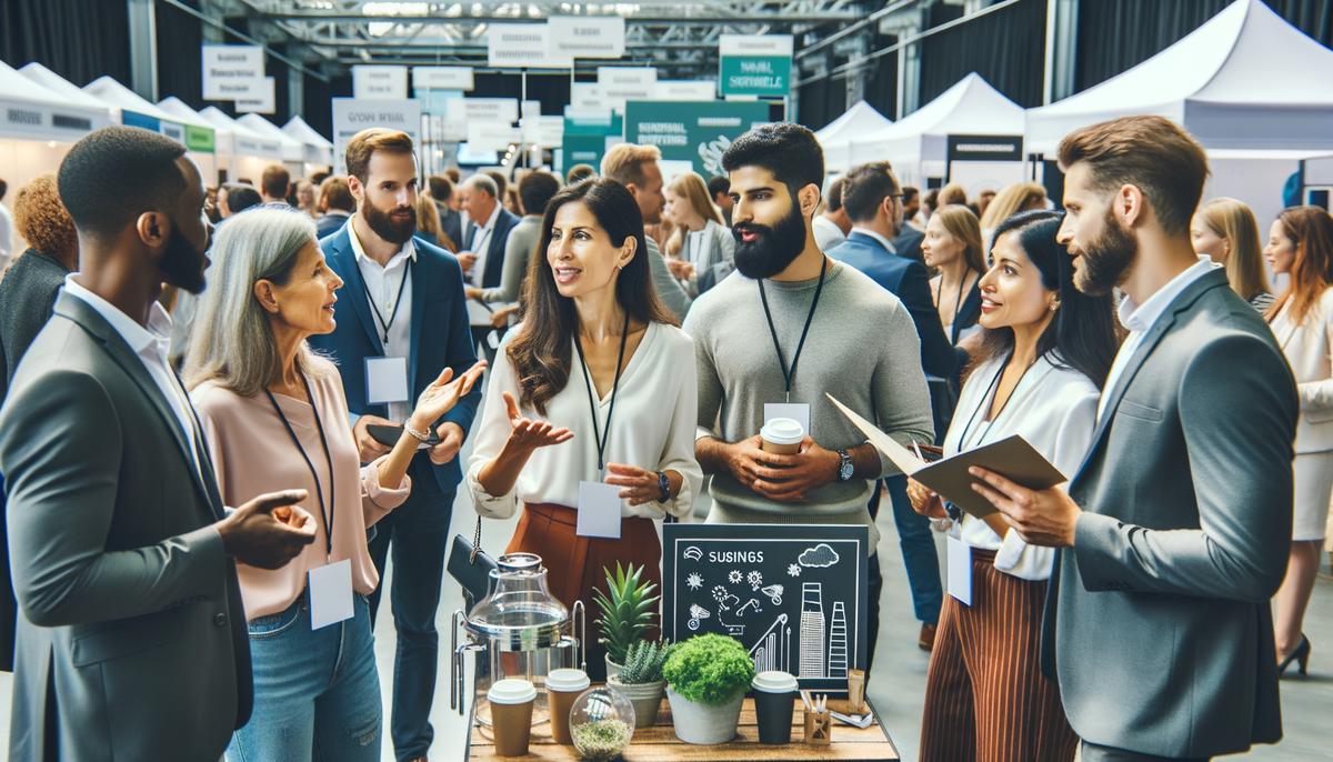 dynamic business expo photography