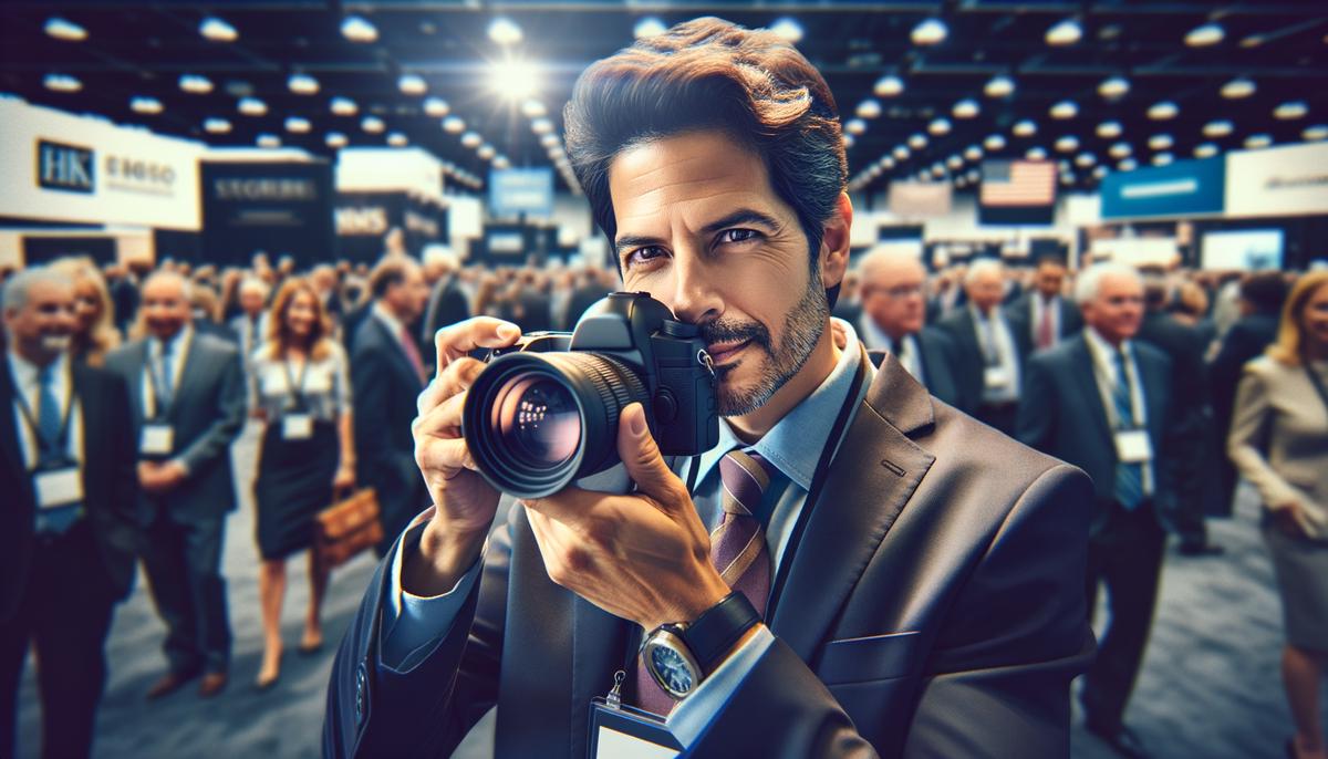 event photographer framing shot