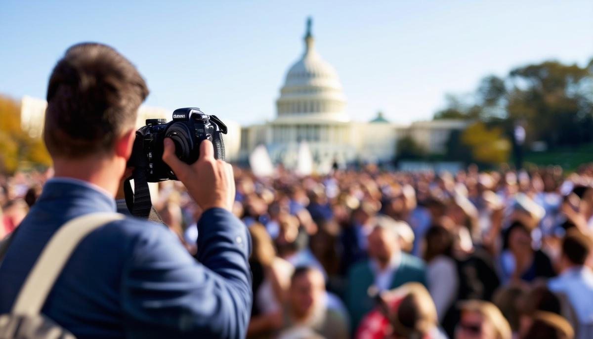 event photographer in action dc