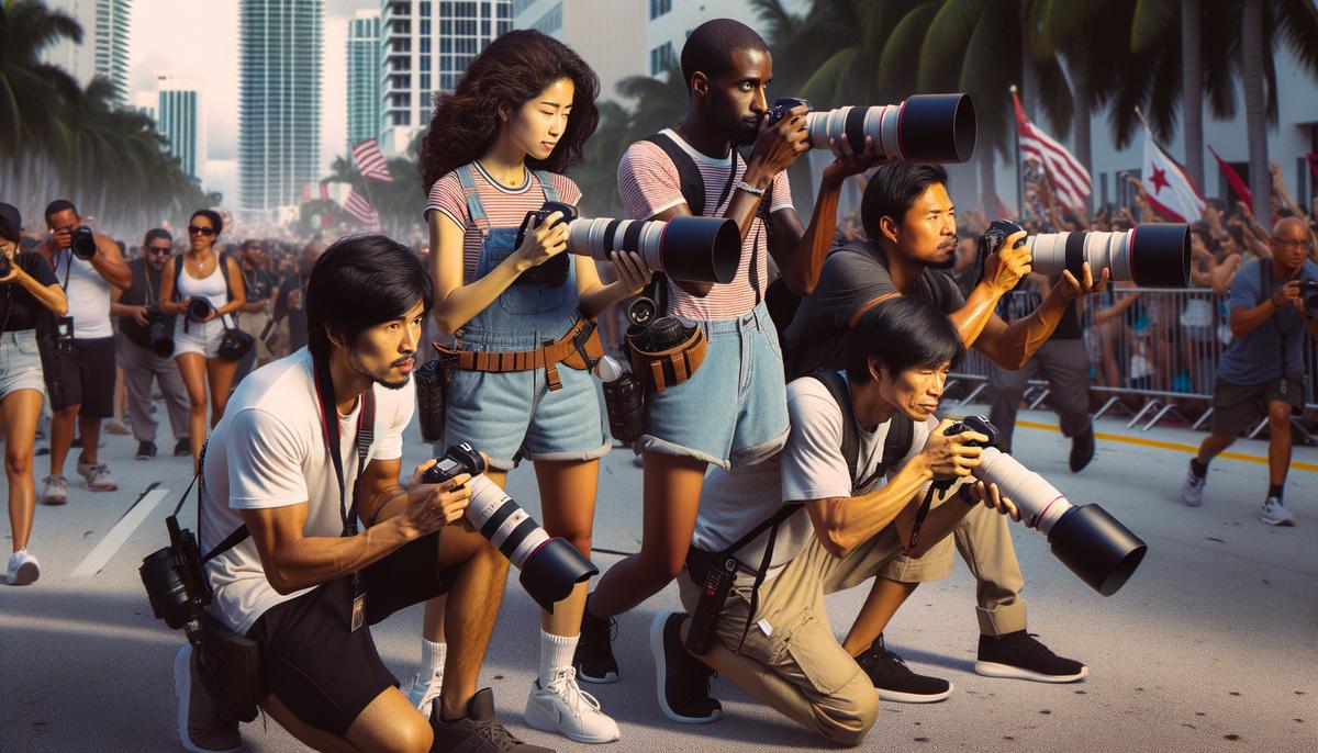 Event photographers in Miami adeptly handle technical challenges like lighting, humidity, and crowd dynamics.