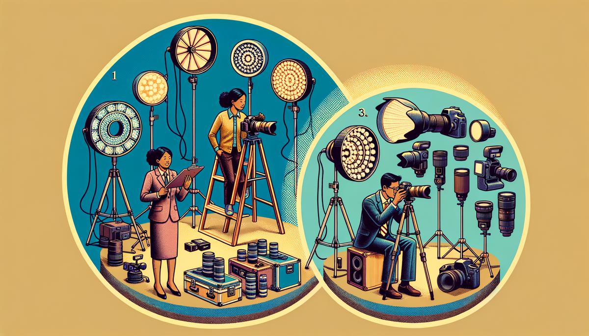 A visual representation of event photography pricing tiers in Albuquerque, from amateur to professional