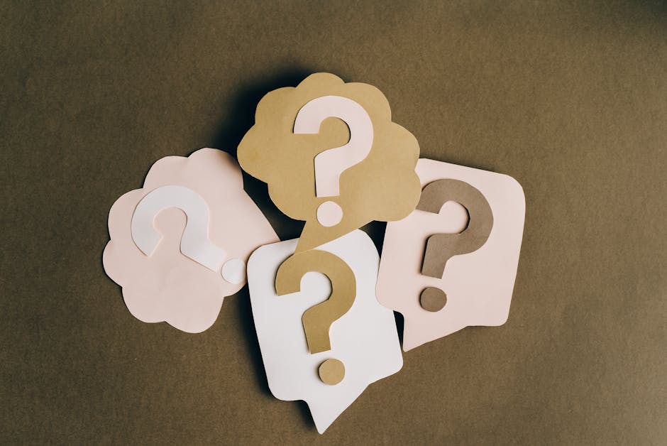 An artistic representation of frequently asked questions about gala photography services