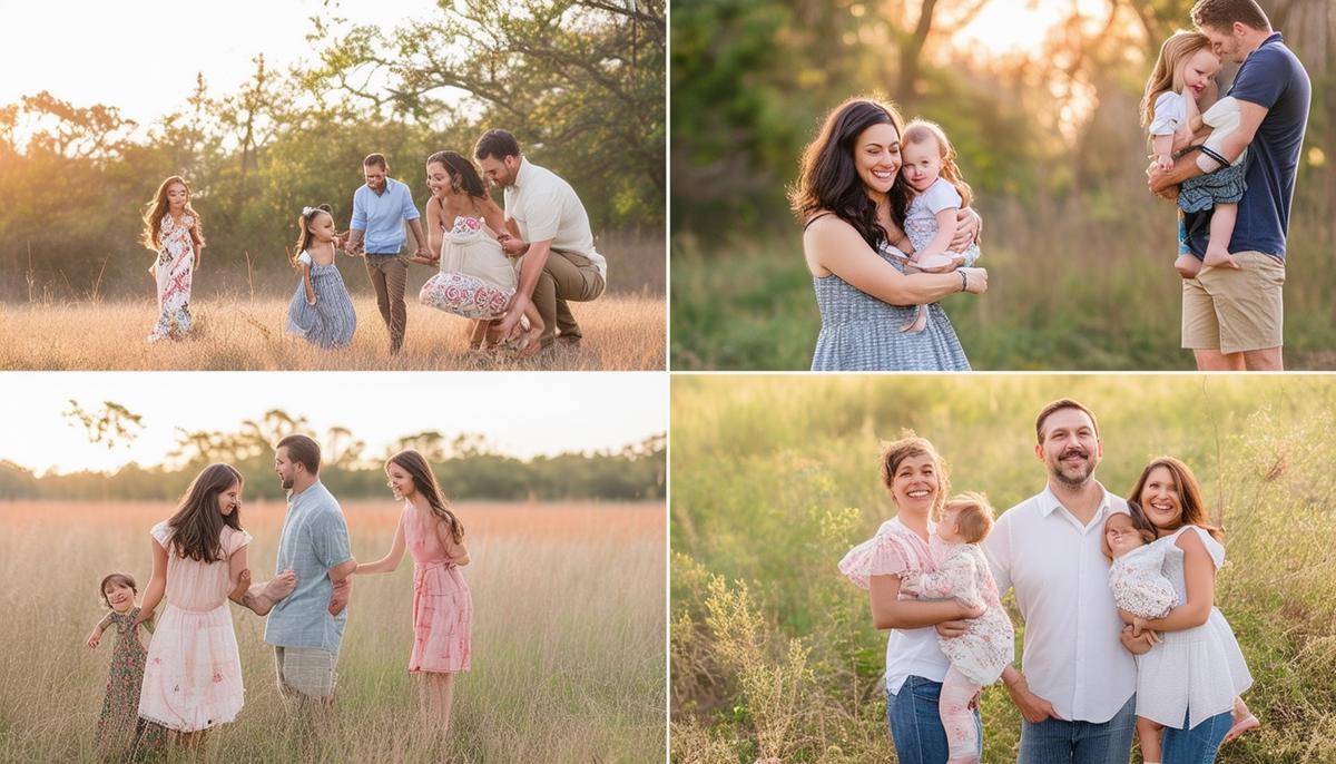 houston family photography vibrant scene