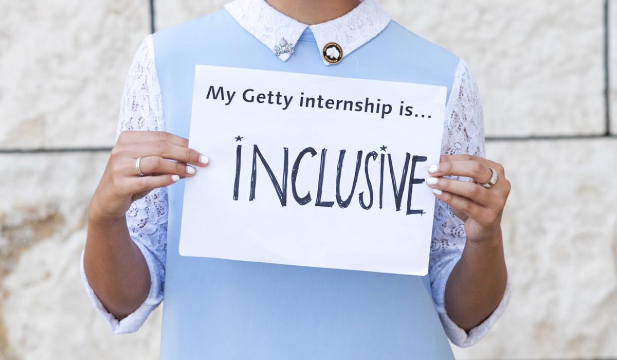 Students participating in internships at various art organizations, gaining hands-on experience.