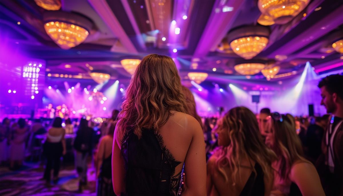 A skilled Las Vegas event photographer navigates through diverse settings, from luxurious hotel ballrooms to pulsating music festivals, capturing the unique energy and interactions that define each occasion with expertise and adaptability.