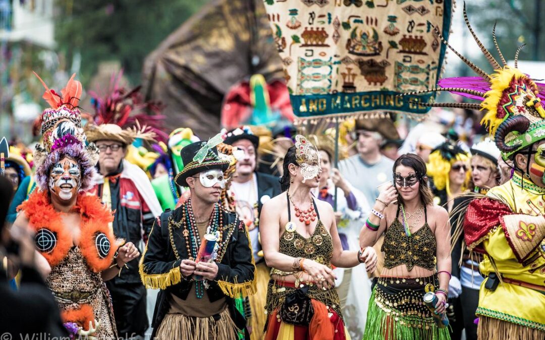 Mardi Gras Event Photography