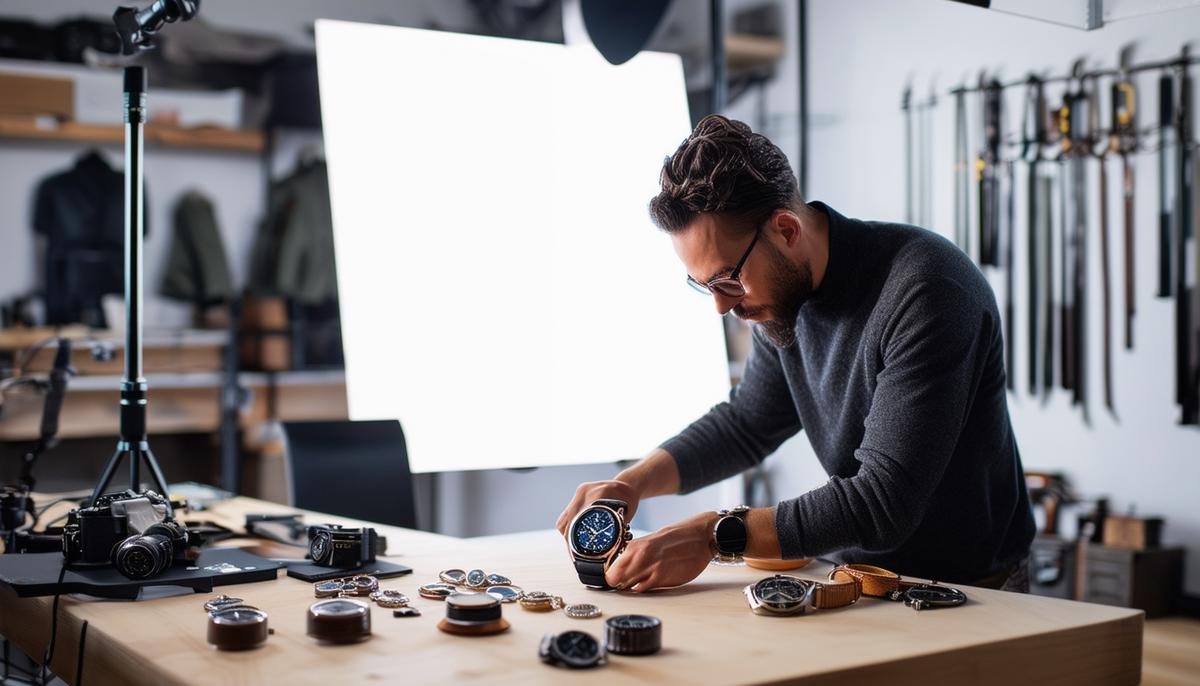 minneapolis product photographer in action
