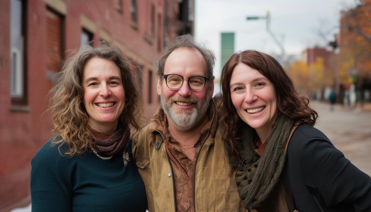 Portraits of three notable event photographers from Minneapolis