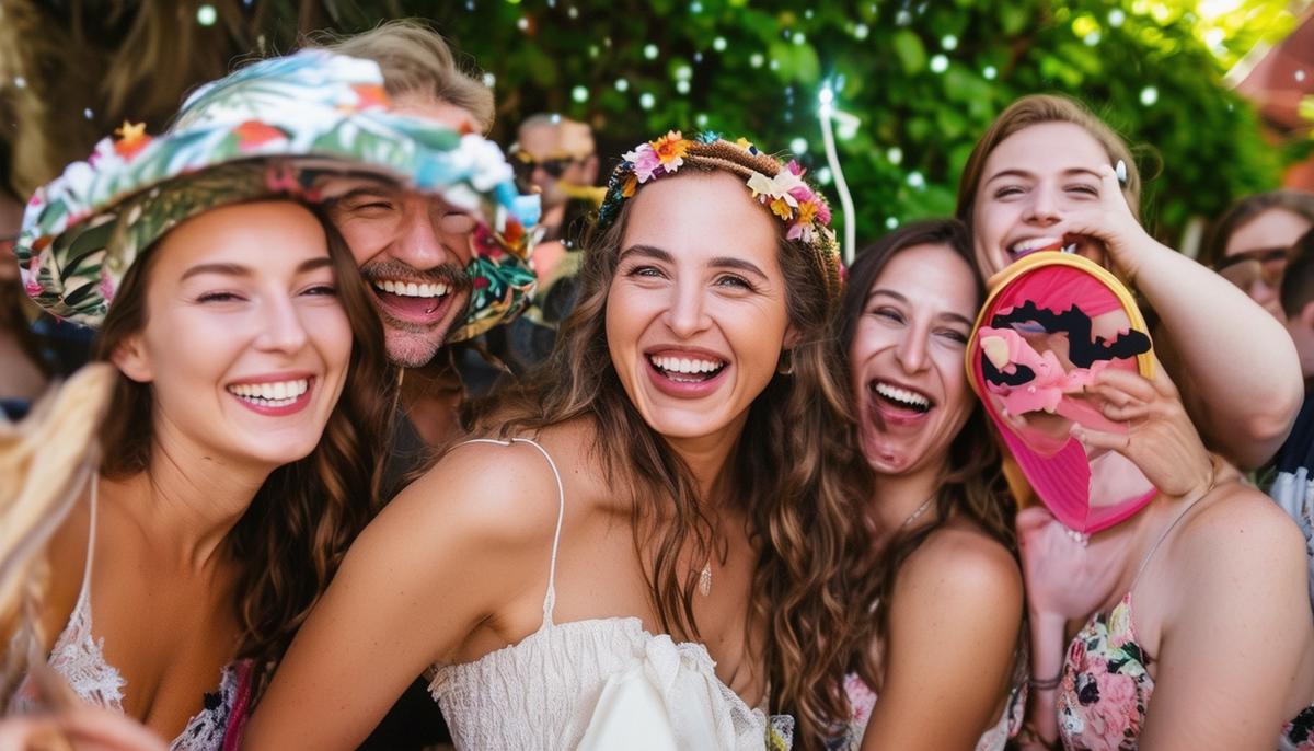 open air photo booth event