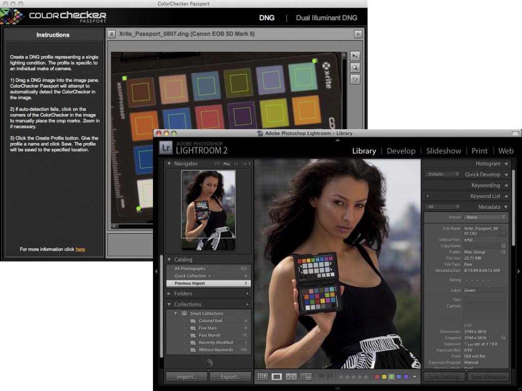 Photo editing software interface showing Lightroom workflow for sorting and editing conference photos