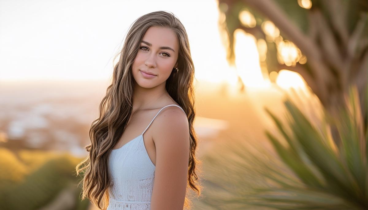 A graduation photographer capturing senior portraits in various San Diego locations