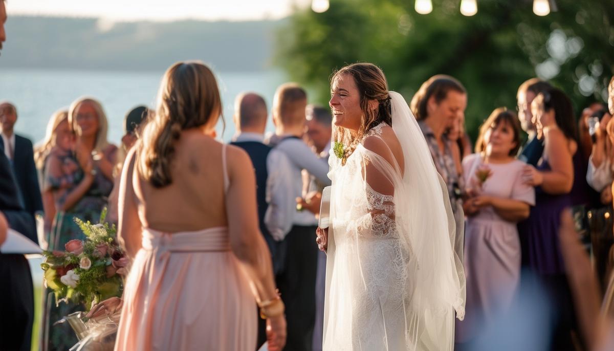 A photographer's portfolio showcasing their ability to capture candid, emotional moments at events