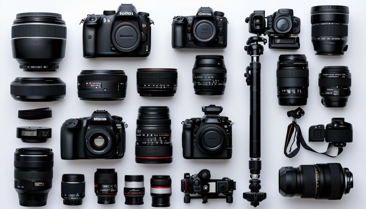 photography gear collection