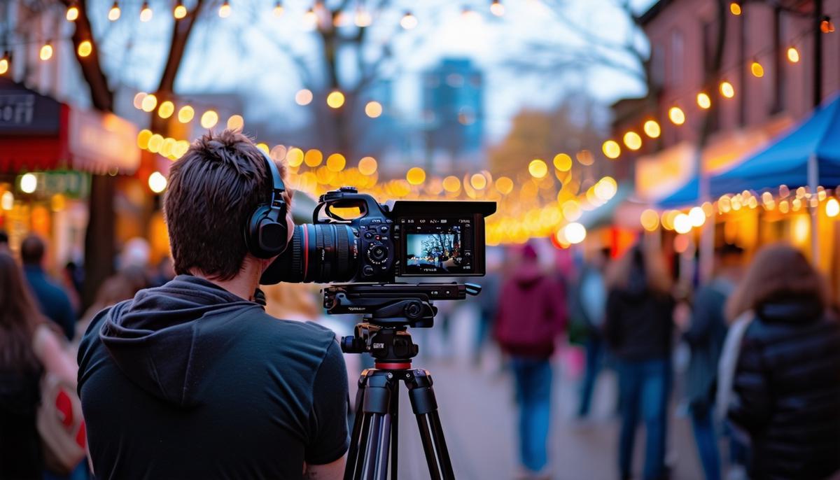 portland event videographer in action