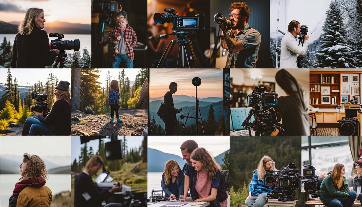 portland photographers collage