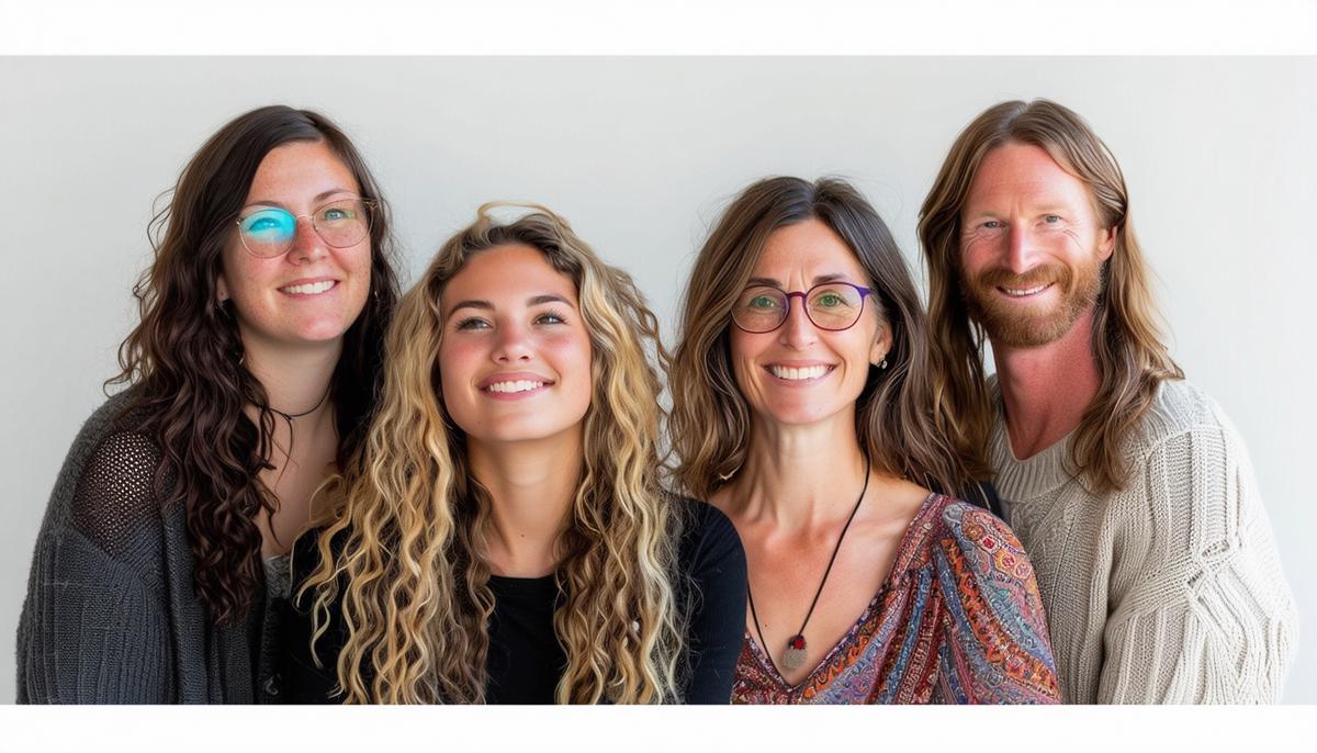 A group of diverse Portland photographers showcasing their different specialties, from concert photography to family portraits