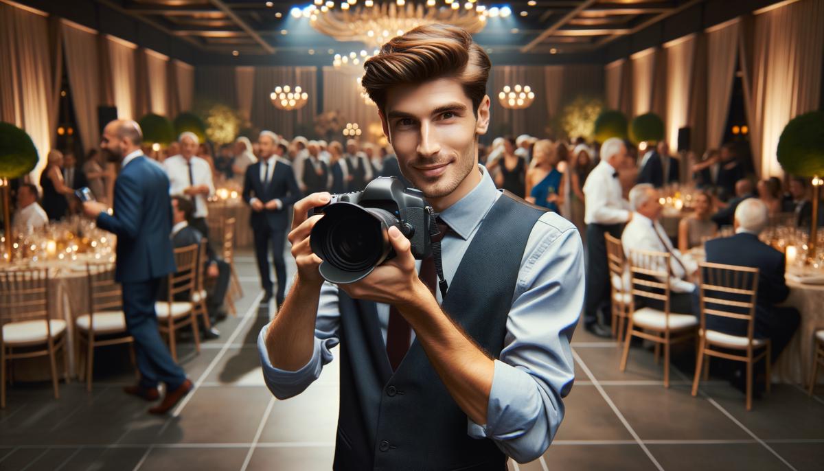professional event photographer in action 1