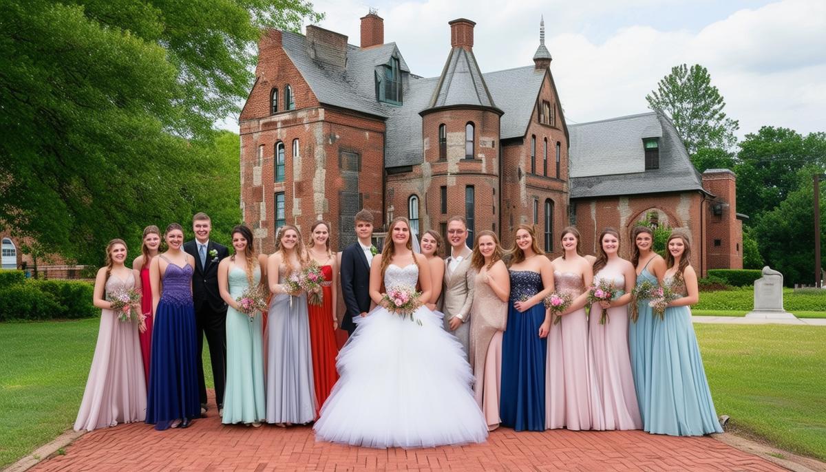 prom photographer in action