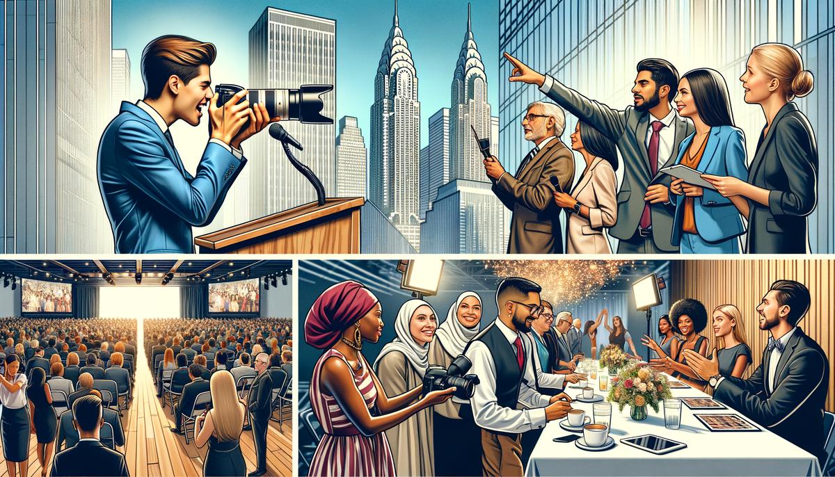 An overview of the diverse range of services offered by event photographers in San Francisco, from capturing speakers and candid moments to providing headshots and photo booths.