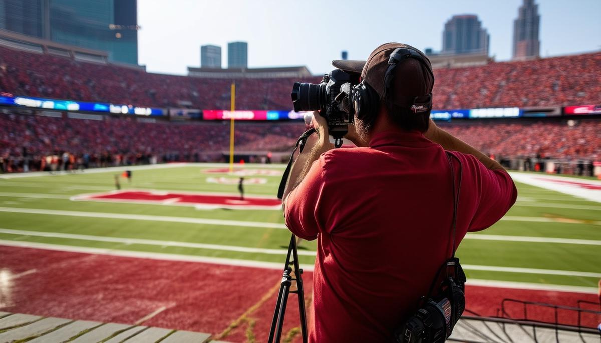 sports photographer in action 1