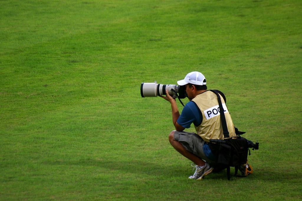 sports photographer stadium