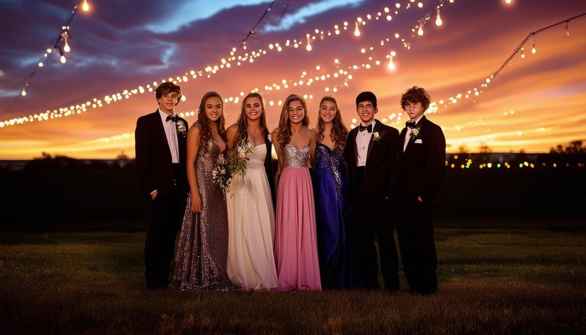 stunning prom photography