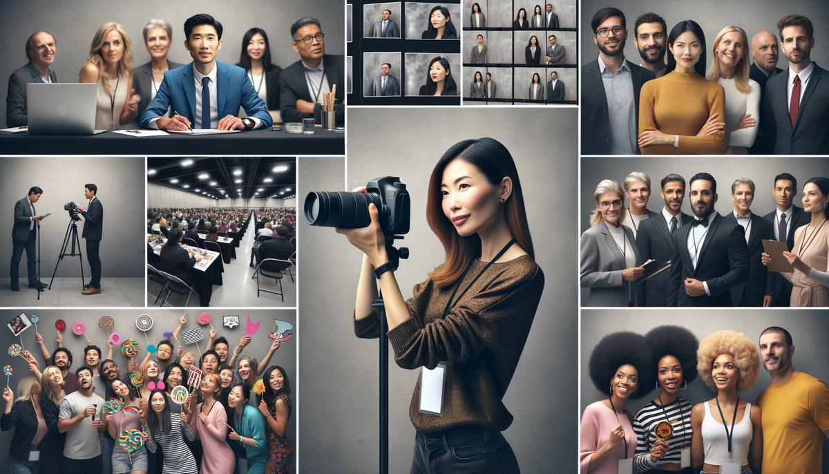 tampa event photography collage