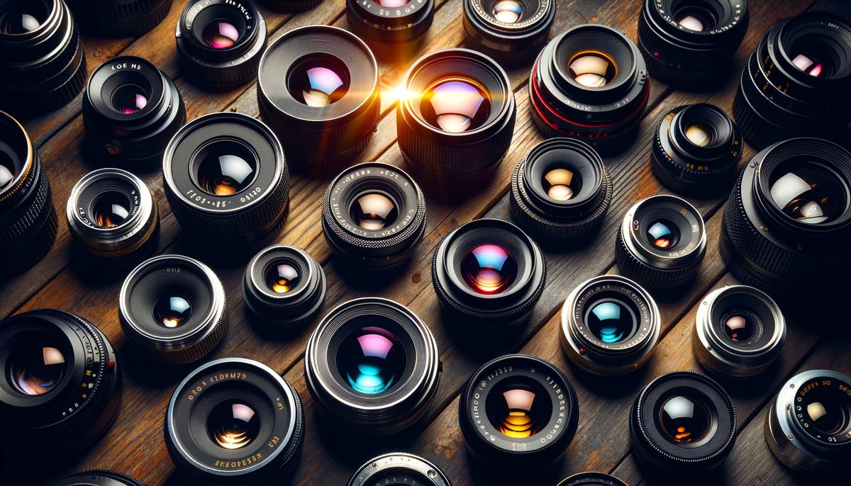 vintage camera lenses
