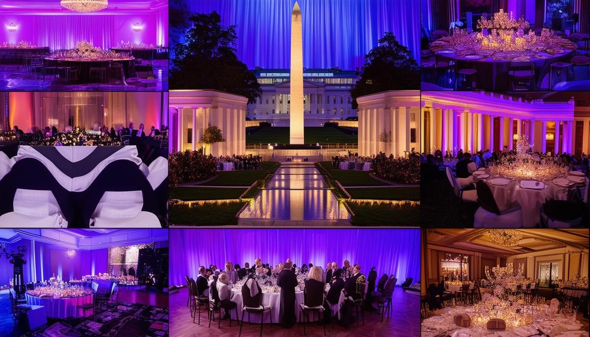 washington dc event photography collage